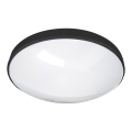 LED Plafon łazienkowy CIRCLE LED/18W/230V 4000K śr. 30 cm IP44 czarny