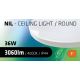 LED Plafon łazienkowy CIRCLE LED/36W/230V 4000K śr. 45 cm IP44 biały