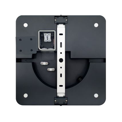 LED Plafon łazienkowy ELLÉ LED/24W/230V 3000/4000/6500K 26x26 cm IP54 antracyt