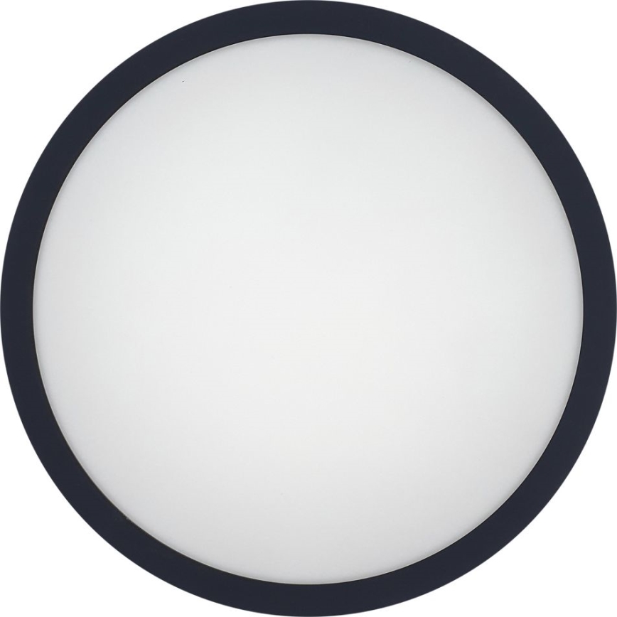 LED Plafon łazienkowy ELLÉ LED/24W/230V 3000/4000/6500K śr. 26 cm IP54 antracyt