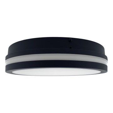 LED Plafon łazienkowy ELLÉ LED/24W/230V 3000/4000/6500K śr. 26 cm IP54 antracyt