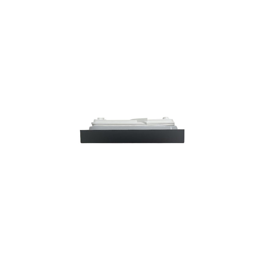 LED Plafon łazienkowy LED/18W/230V 4000K IP44 22,5x22,5 cm czarny