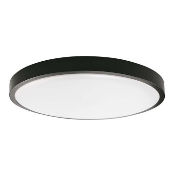 LED Plafon łazienkowy LED/18W/230V 4000K IP44 śr. 22,5 cm czarny