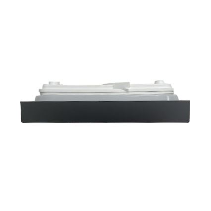 LED Plafon łazienkowy LED/18W/230V 6500K IP44 22,5x22,5 cm czarny