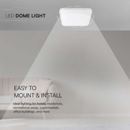 LED Plafon łazienkowy LED/18W/230V 6500K IP44 biały