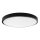LED Plafon łazienkowy LED/18W/230V 6500K IP44 śr. 25 cm czarny