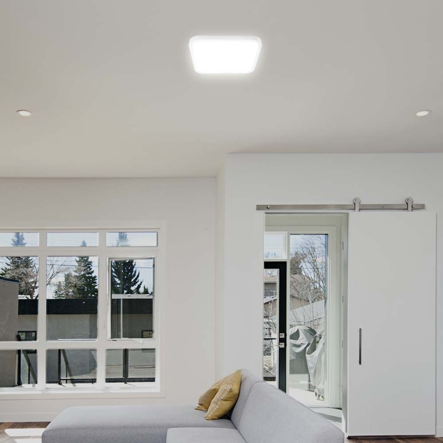 LED Plafon łazienkowy SAMSUNG CHIP LED/24W/230V IP44 4000K 29x29 cm biały