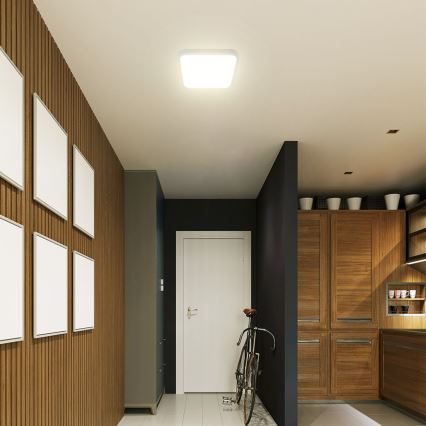 LED Plafon łazienkowy SAMSUNG CHIP LED/24W/230V IP44 6500K 29x29 cm biały