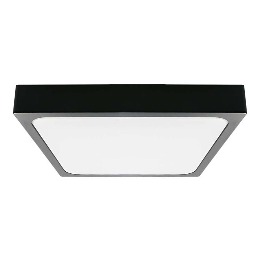 LED Plafon łazienkowy LED/30W/230V 3000K IP44 42x42 cm czarny