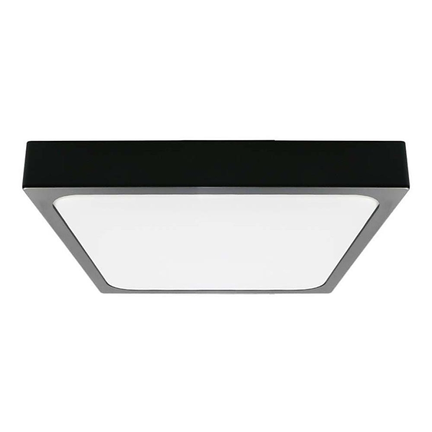 LED Plafon łazienkowy LED/30W/230V 6500K IP44 42x42 cm czarny