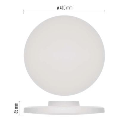 LED Plafon łazienkowy LED/32W/230V 3000/4000/5700K IP55 biały