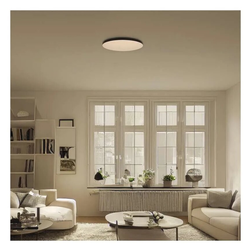 LED Plafon łazienkowy LED/32W/230V 3000/4000/5700K IP55 czarny