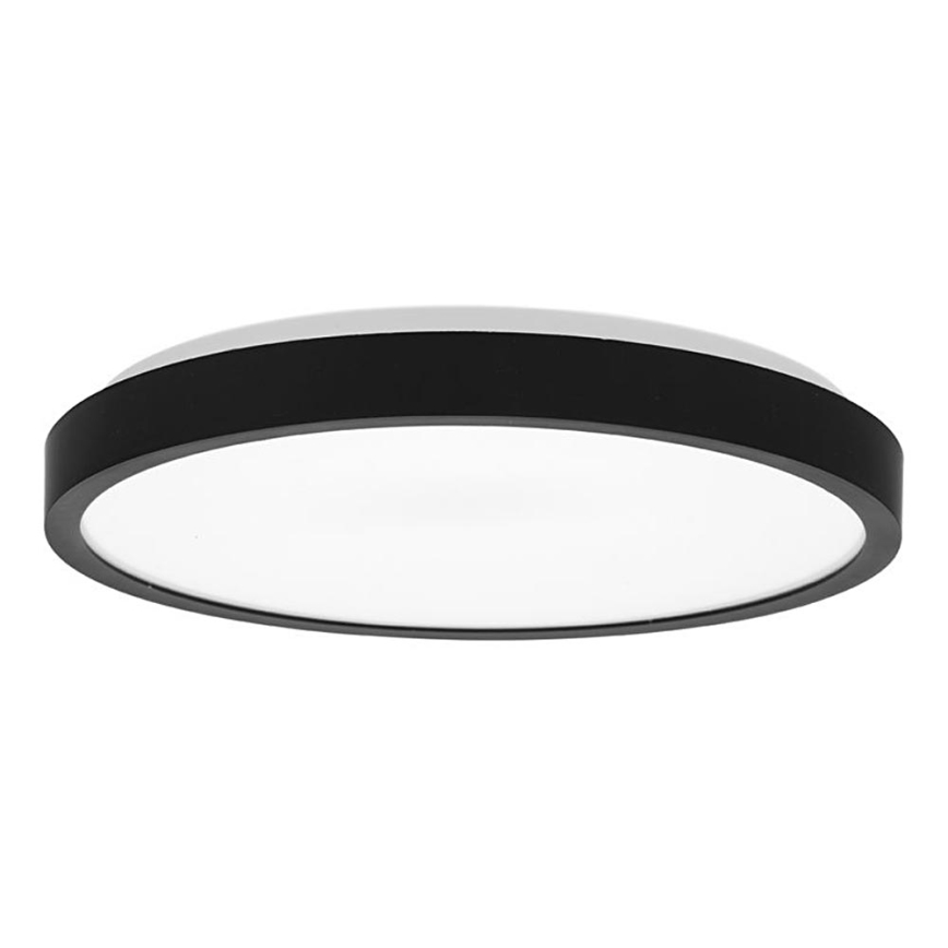 LED Plafon łazienkowy LIRA LED/18W/230V 4000K śr. 29,5 cm IP44 czarny