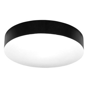 LED Plafon łazienkowy MAKARON LED/36W/230V 3000/4000/6000K śr. 40 cm IP44 czarny