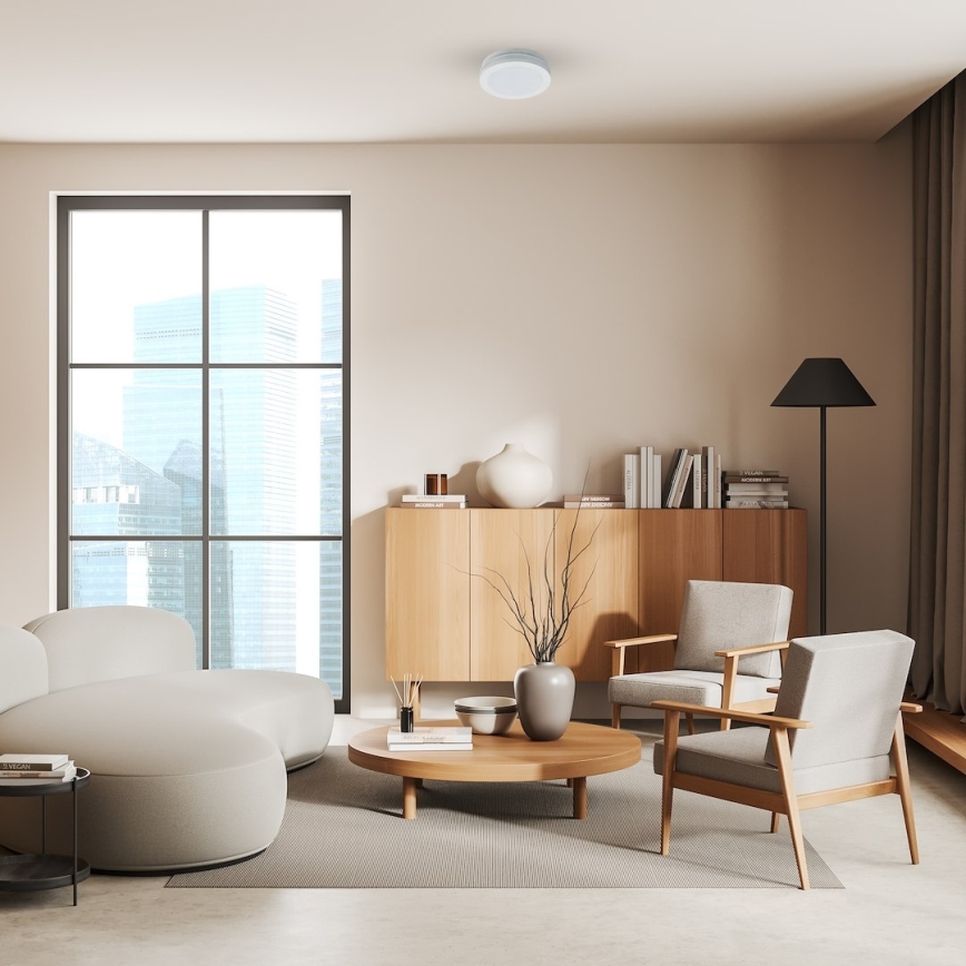 LED plafon łazienkowy MARLON LED/12W/230V śr. 18 cm IP54 biały