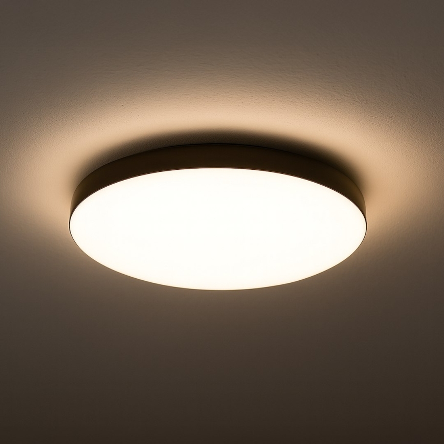 LED Plafon łazienkowy MAYA LED/15W/230V śr. 33 cm IP44 czarny