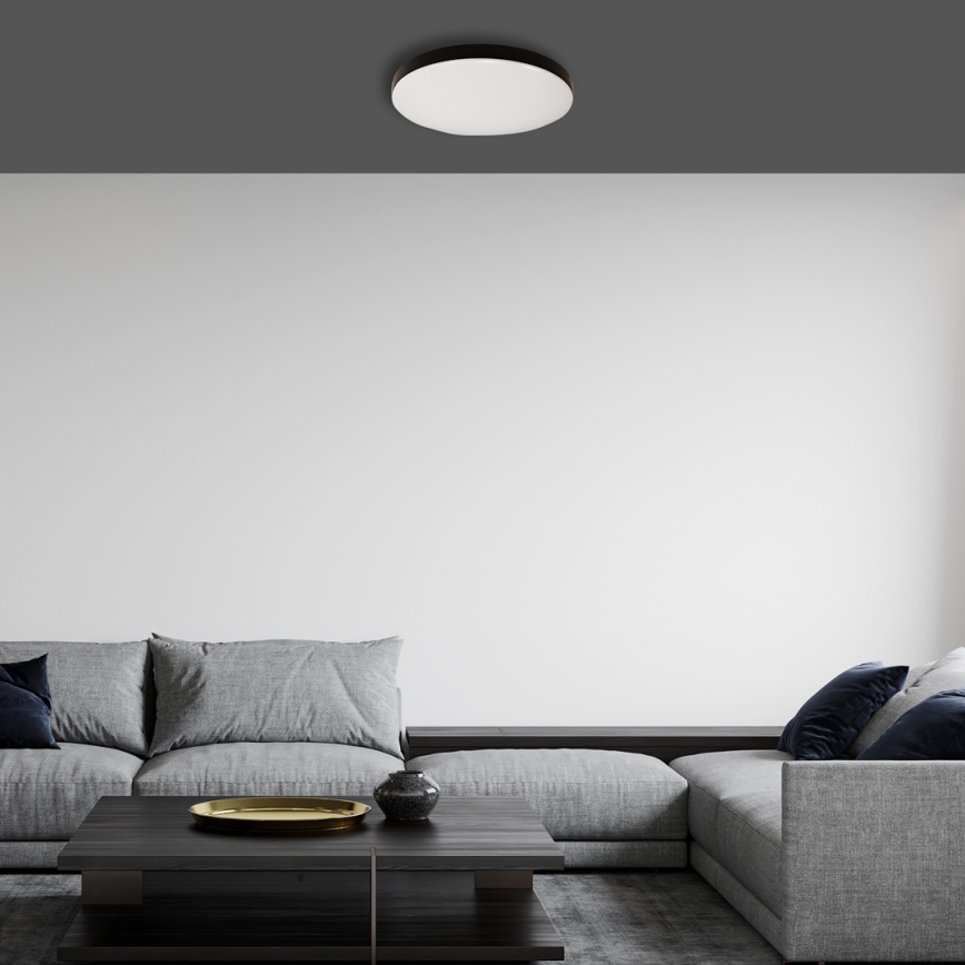 LED Plafon łazienkowy MAYA LED/15W/230V śr. 33 cm IP44 czarny
