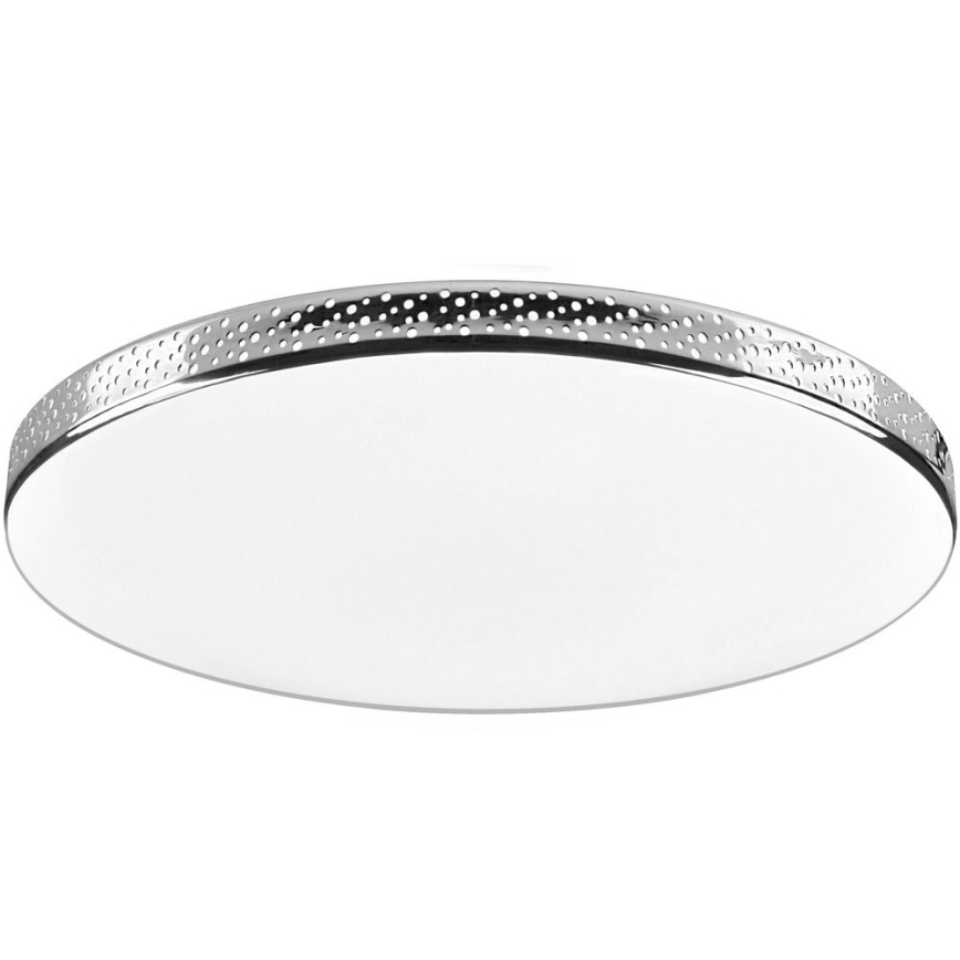 LED Plafon łazienkowy MOON LED/18W/230V chrom błyszczący IP44