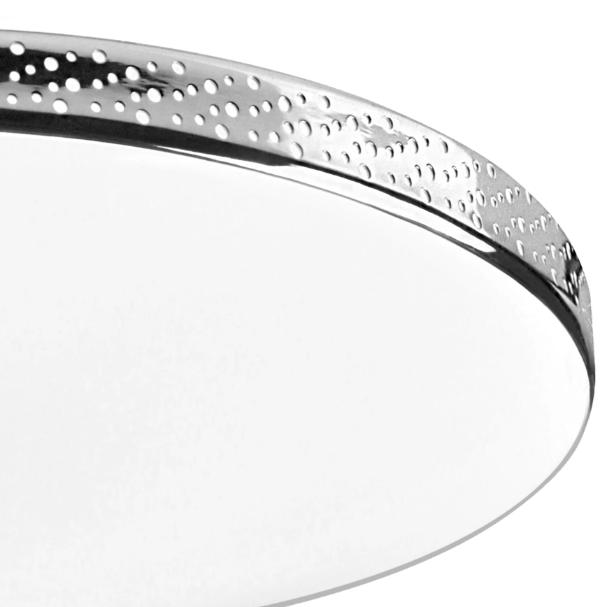 LED Plafon łazienkowy MOON LED/18W/230V chrom błyszczący IP44
