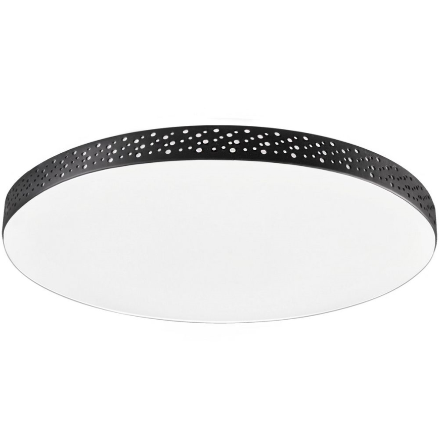 LED Plafon łazienkowy MOON LED/18W/230V czarny IP44