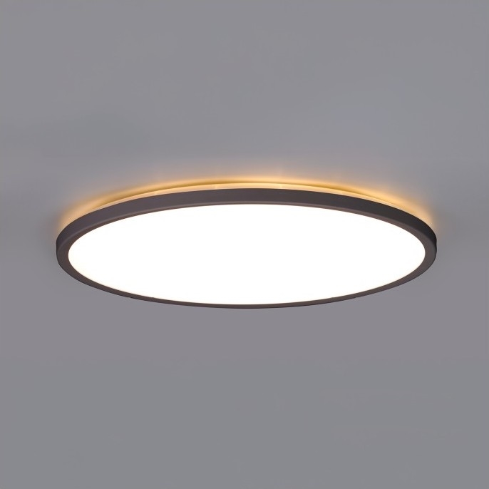 LED Plafon łazienkowy NIVERA LED/18W/230V IP54 3000/4000/6000K śr. 30 cm czarny
