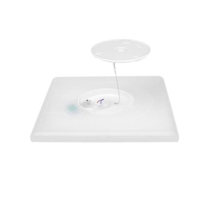 LED Plafon łazienkowy NIVERA LED/24W/230V IP54 3000/4000/6000K 30x30 cm biały