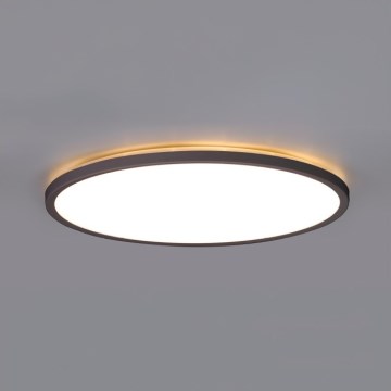 LED Plafon łazienkowy NIVERA LED/32W/230V IP54 3000/4000/6000K śr. 42 cm czarny