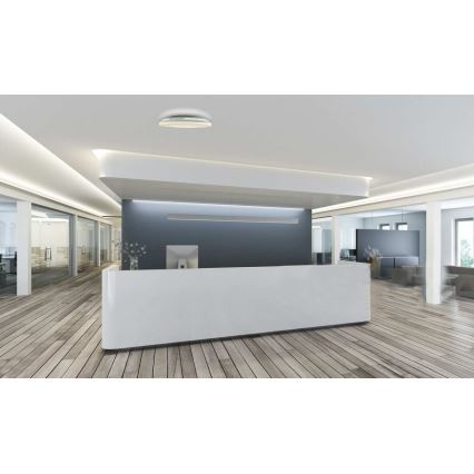LED Ściemnialny plafon łazienkowy SLIDE LED/6/12/18/24W/230V 2900/4000/6200K IP44 biały