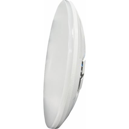 LED Ściemnialny plafon łazienkowy SLIDE LED/6/12/18/24W/230V 2900/4000/6200K IP44 biały