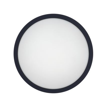 LED Plafon łazienkowy z czujnikiem ELLÉ LED/24W/230V 3000/4000/6500K śr. 26 cm IP54 antracyt