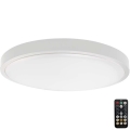 LED Plafon łazienkowy z czujnikiem LED/18W/230V 3000K IP44 biały + pilot zdalnego sterowania