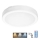 LED Plafon łazienkowy z czujnikiem NAIROS LED/24W/230V IP65 3000/4000/6500K śr. 30 cm biały + zdalne sterowanie