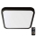 LED Plafon łazienkowy z czujnikiem SAMSUNG CHIP LED/36W/230V IP44 4000K 42x42 cm czarny + pilot zdalnego sterowania