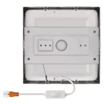 LED Plafon NEXXO LED/12,5W/230V 3000/3500/4000K 17x17 cm chrom błyszczący