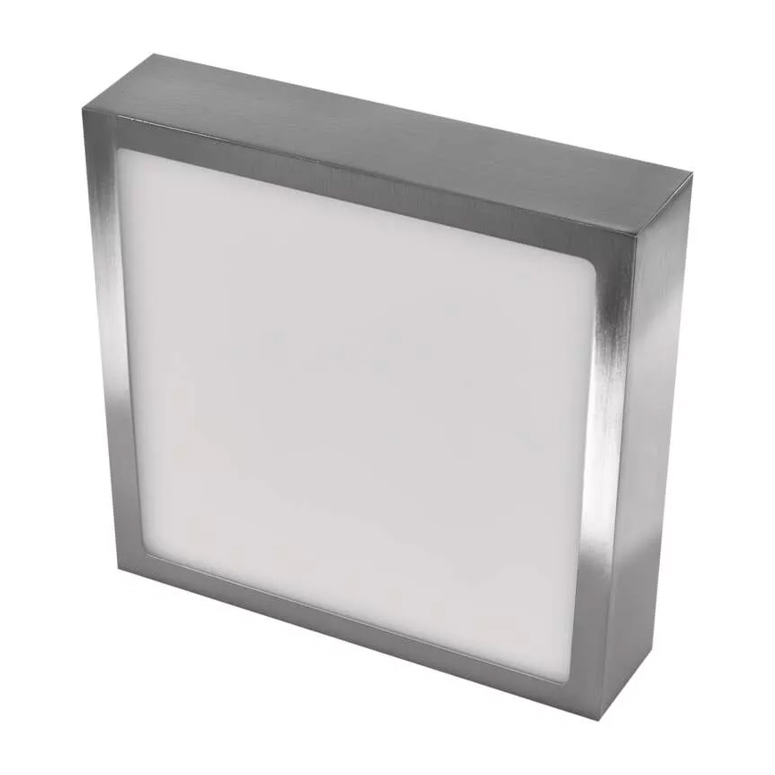 LED Plafon NEXXO LED/12,5W/230V 3000/3500/4000K 17x17 cm chrom błyszczący