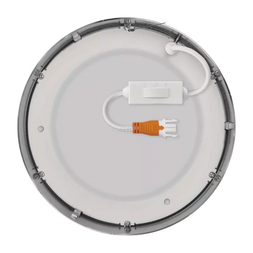 LED Plafon NEXXO LED/12,5W/230V 3000/3500/4000K śr. 17 cm matowy chrom