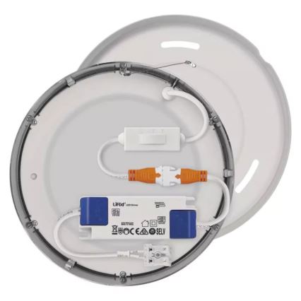 LED Plafon NEXXO LED/12,5W/230V 3000/3500/4000K śr. 17 cm matowy chrom