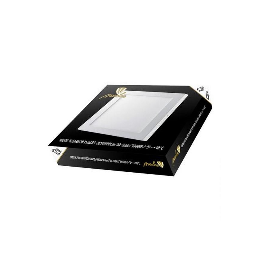 LED Plafon LED/12W/230V 4000K 17,2x17,2 cm