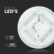LED Plafon LED/12W/230V śr. 26 cm 3000K/4000K/6400K mleczny