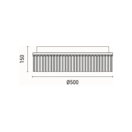LED Plafon LED/18W/230V 3000K
