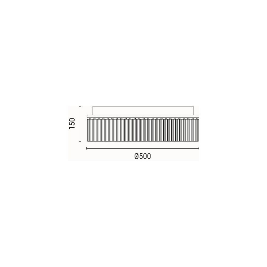 LED Plafon LED/18W/230V 3000K