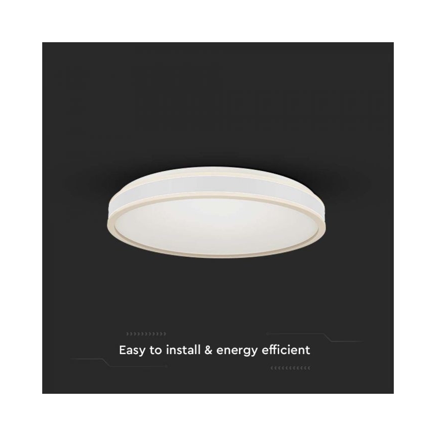 LED Plafon LED/18W/230V 4000K śr. 35 cm biały