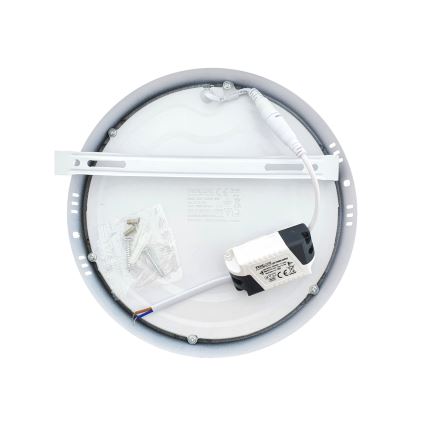 LED Plafon LED/18W/230V 4200K śr. 21 cm biały