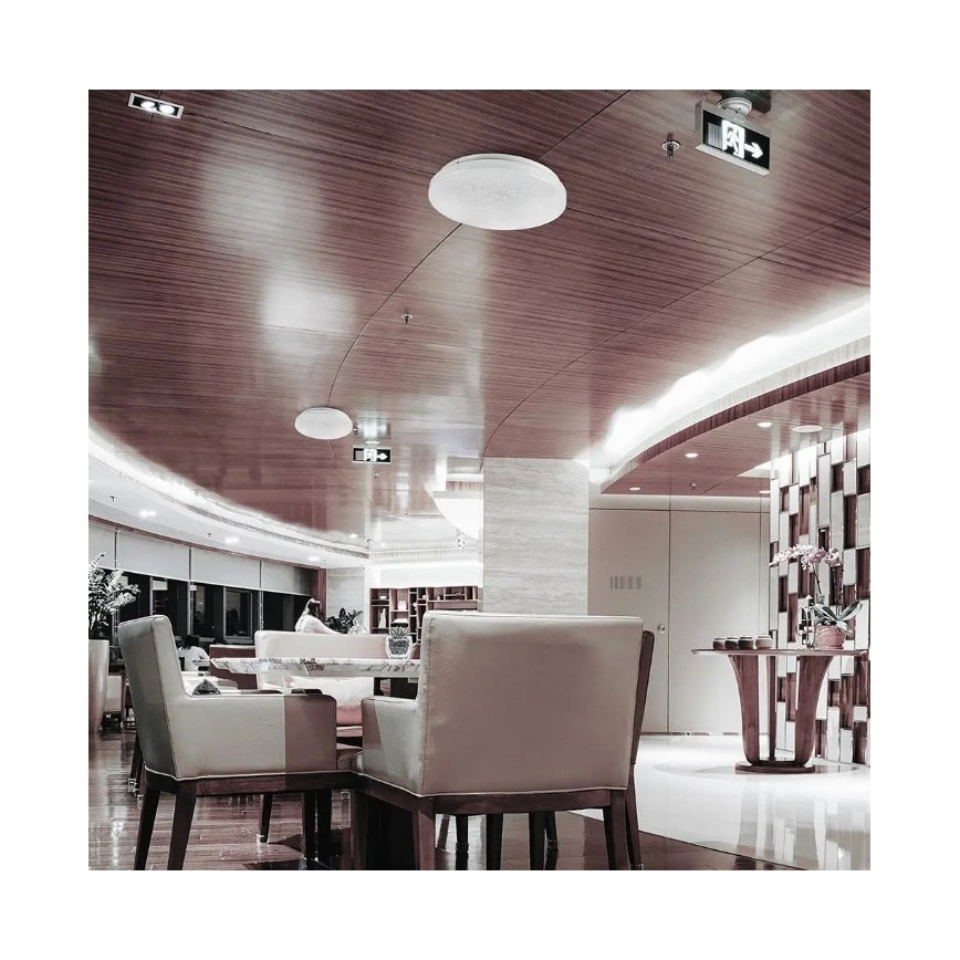 LED Plafon LED/18W/230V d. 31 cm 3000/4000/6400K