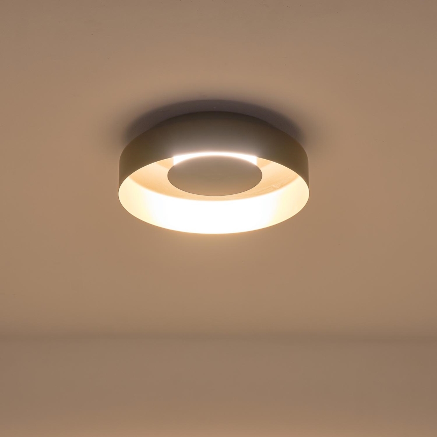 LED Plafon LED/20W/230V 3000K czarny