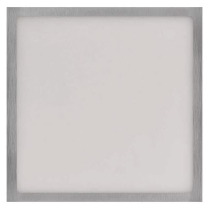 LED Plafon NEXXO LED/21W/230 3000/3500/4000K 22,5x22,5 cm matowy chrom