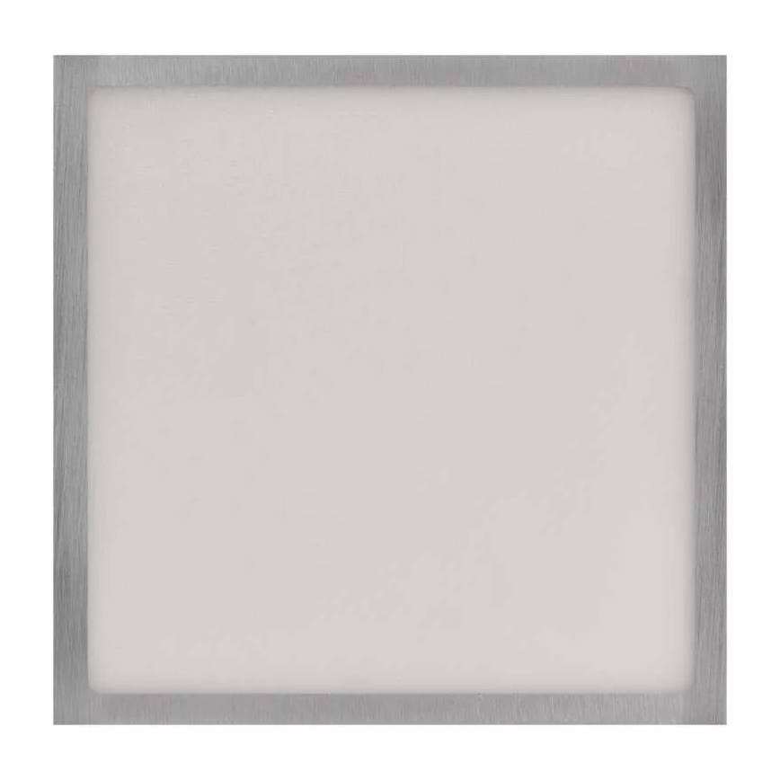 LED Plafon NEXXO LED/21W/230 3000/3500/4000K 22,5x22,5 cm matowy chrom