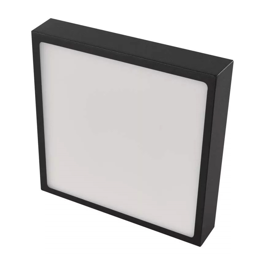 LED Plafon NEXXO LED/21W/230V 3000/3500/4000K 22,5x22,5 cm czarny