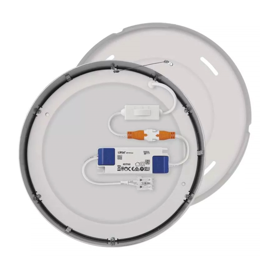 LED Plafon NEXXO LED/21W/230V 3000/3500/4000K śr. 22,5 cm chrom błyszczący