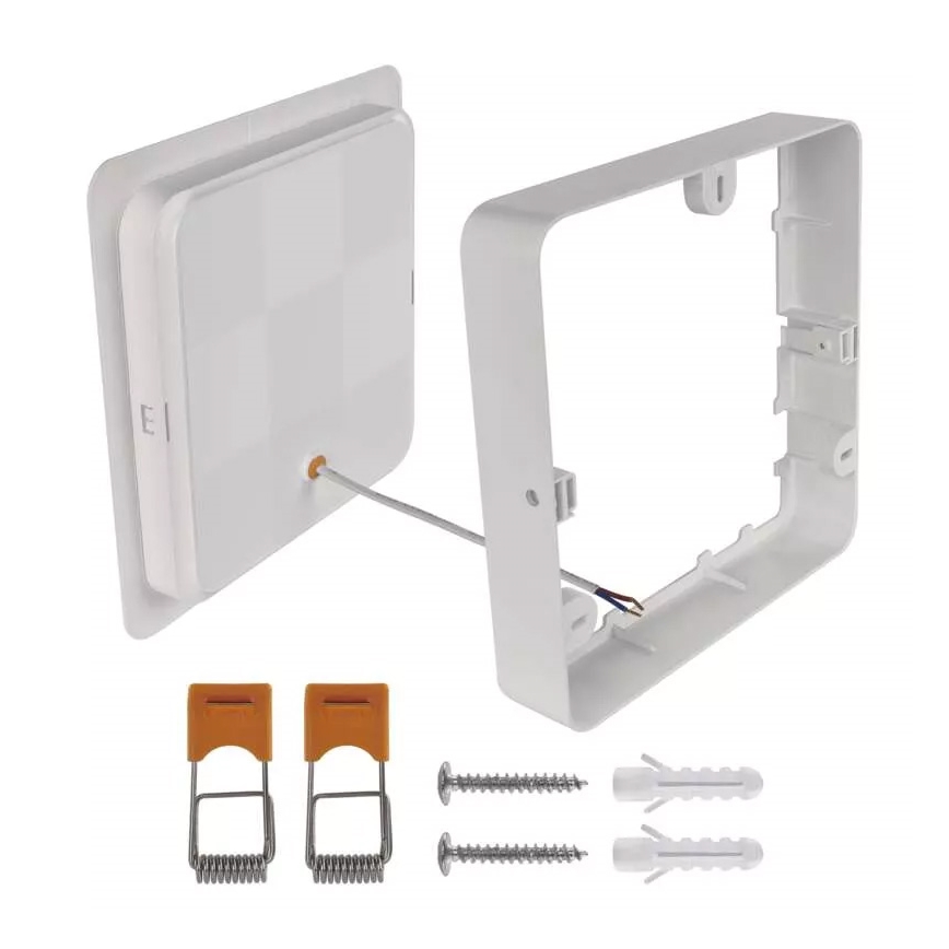 LED Plafon LED/24W/230V 22x22 cm biały